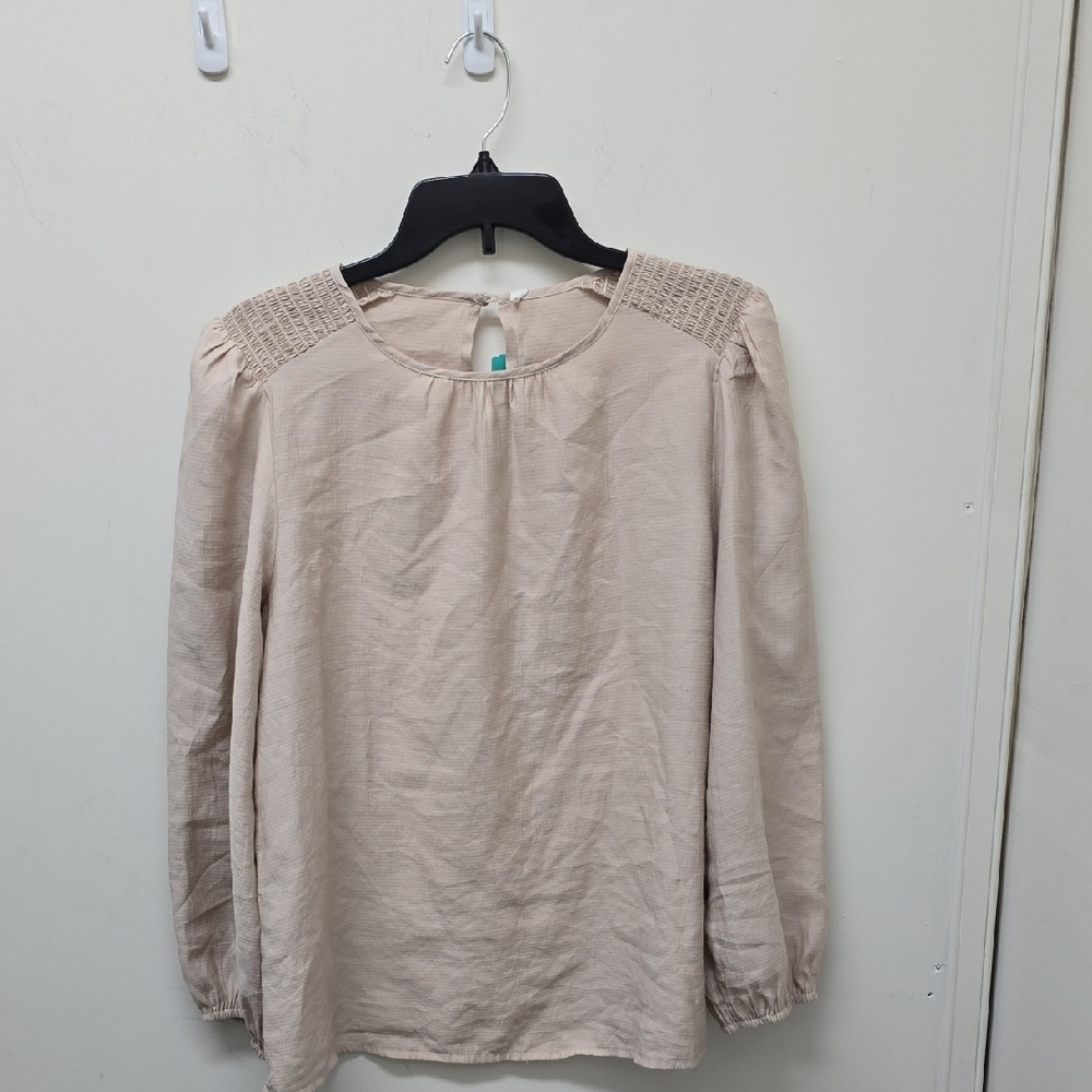 Monday Fun Women's Cream Blouse - Size L